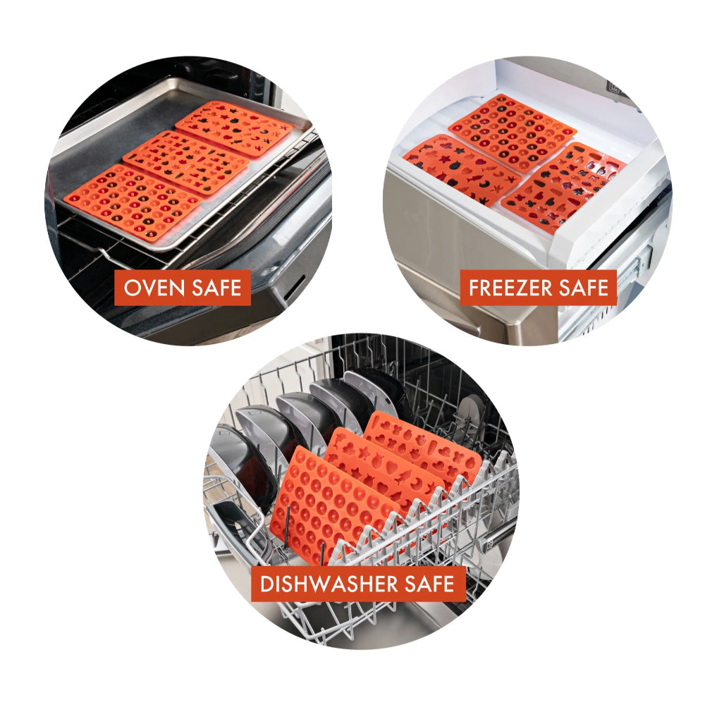 ONGROK Silicone Gummy Making Kit - 3 Pack | Compatibility 