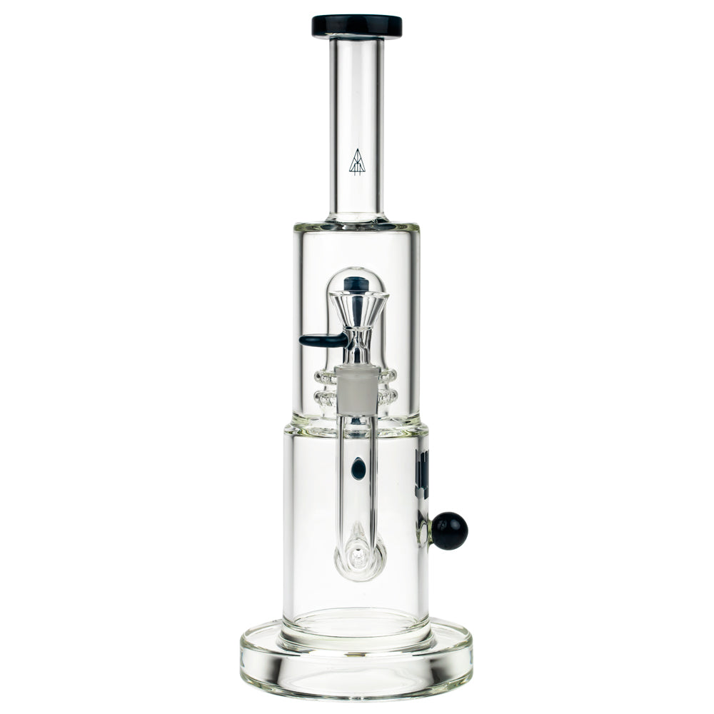 Snoop Dogg Pounds Mothership Double Perc Bong | Blue - Front View 