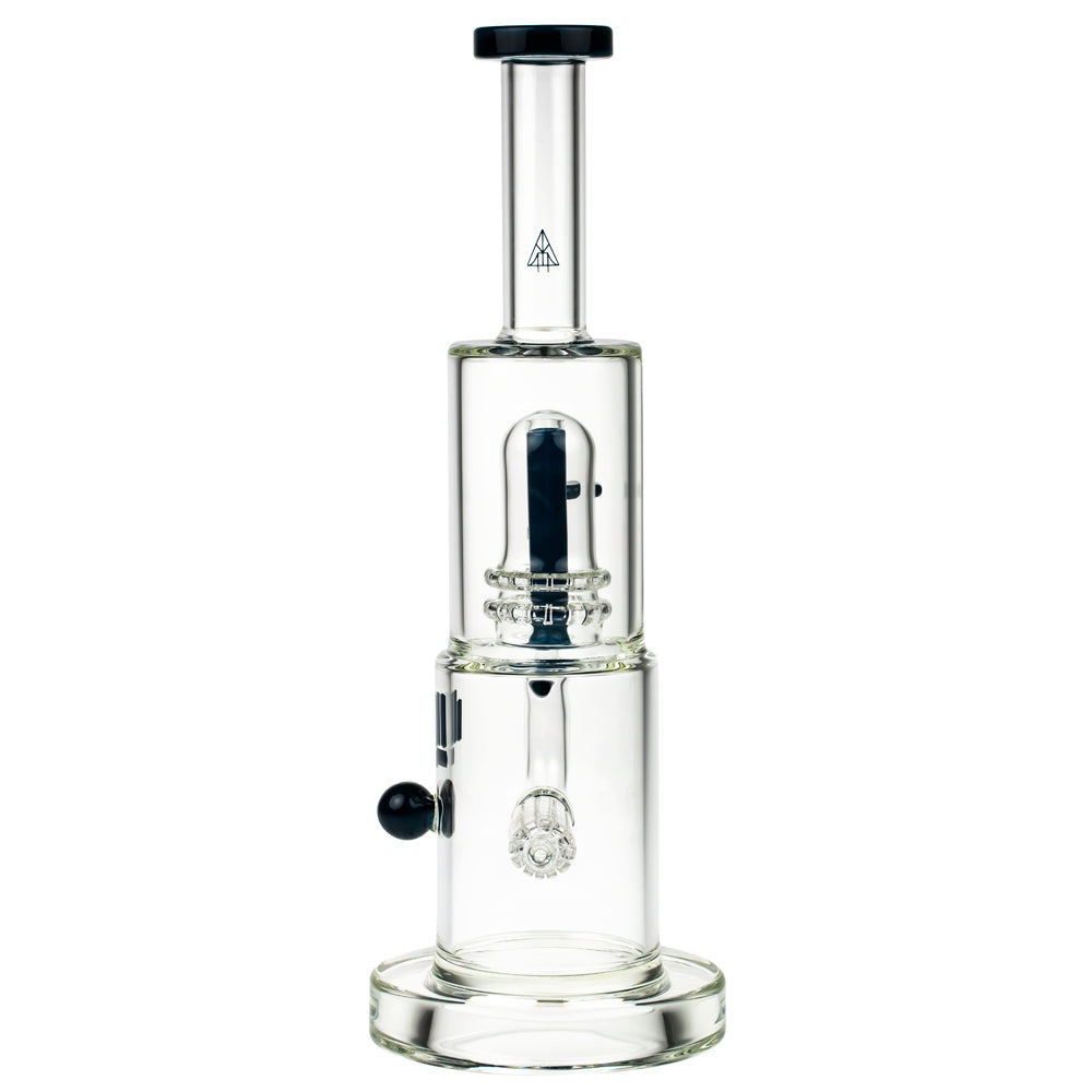 Snoop Dogg Pounds Mothership Double Perc Bong | Blue - Back View 
