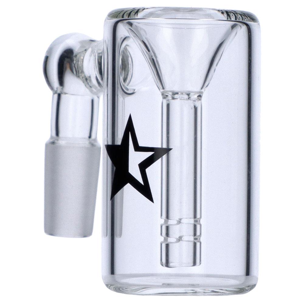 Famous X 90 Degree Glass Ash Catcher | Side View 2