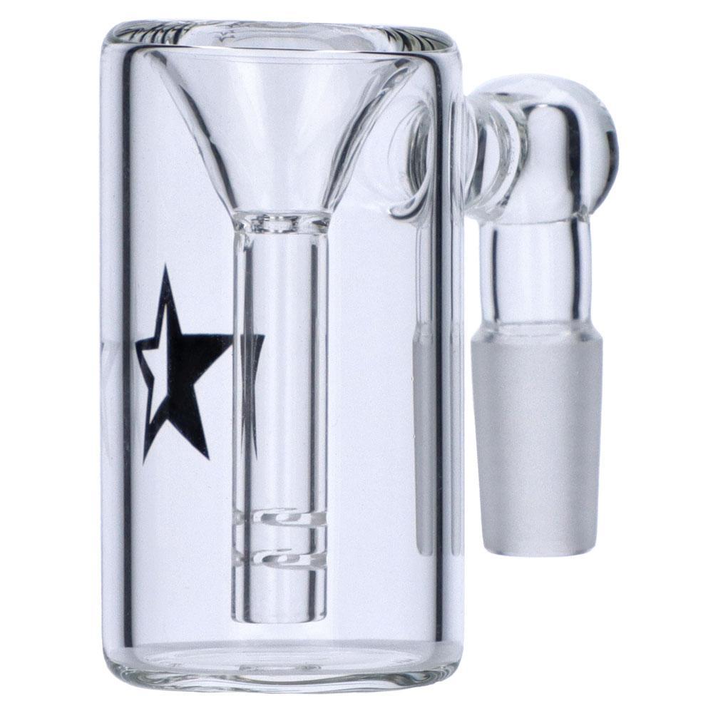 Famous X 90 Degree Glass Ash Catcher | Side View 3