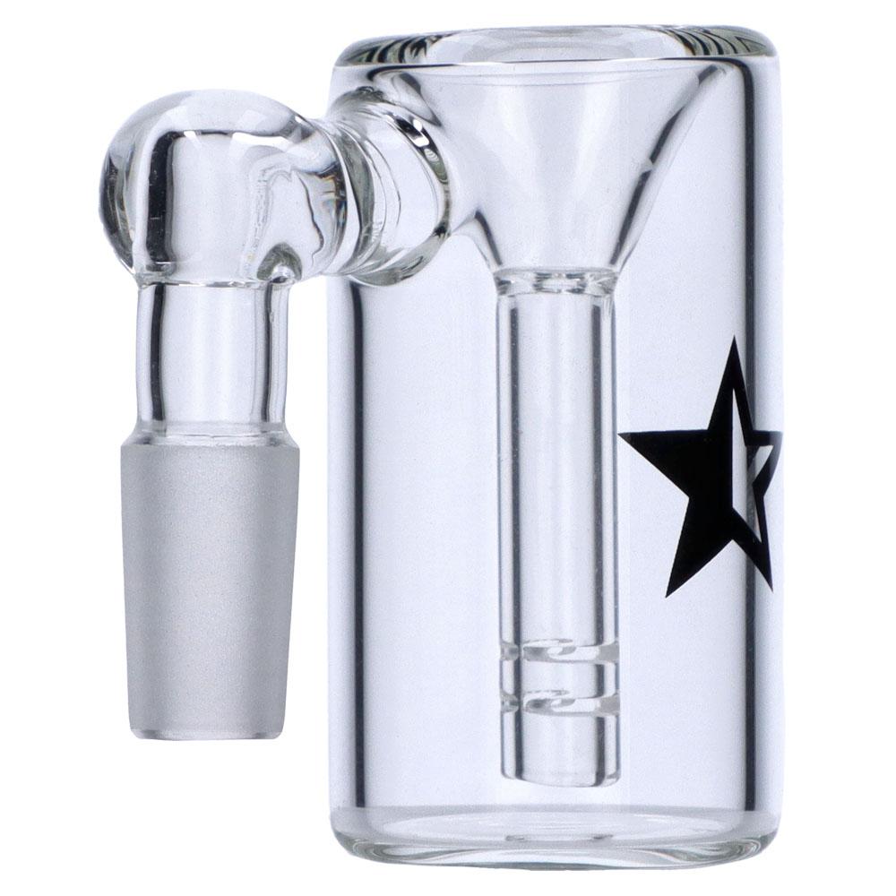 Famous X 90 Degree Glass Ash Catcher | Side View 4