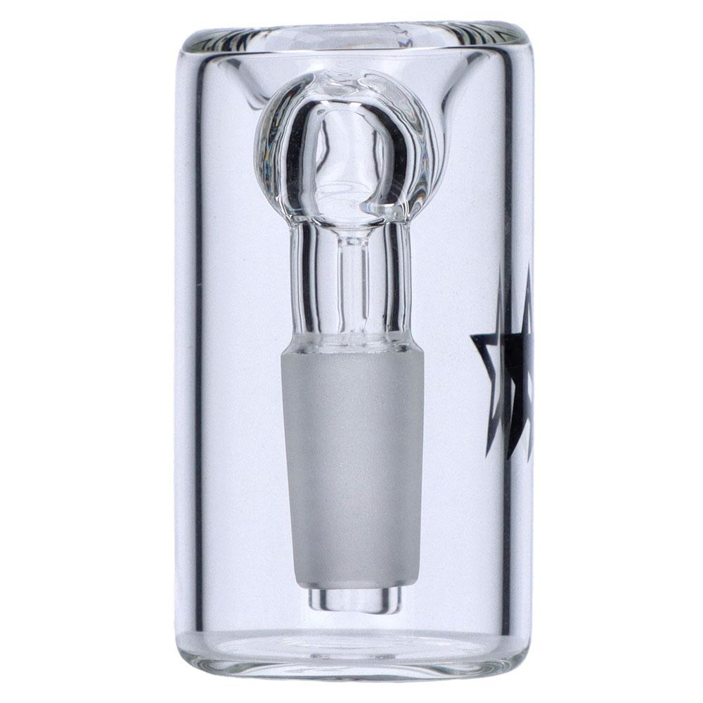 Famous X 90 Degree Glass Ash Catcher | Back View