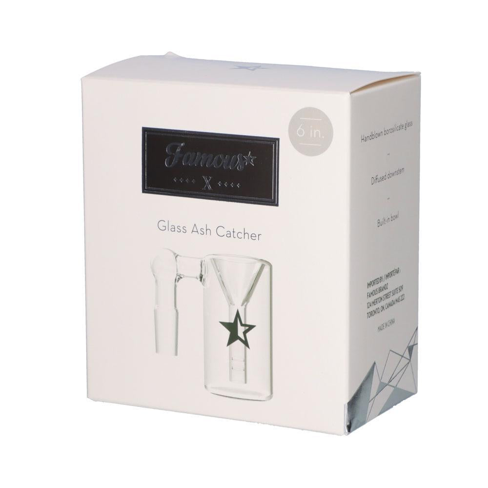 Famous X 90 Degree Glass Ash Catcher | Box
