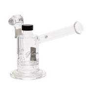 Pure Glass Magma V Hybrid Perc Dab Rig with Storage Unit | 6 Inch | side view 1