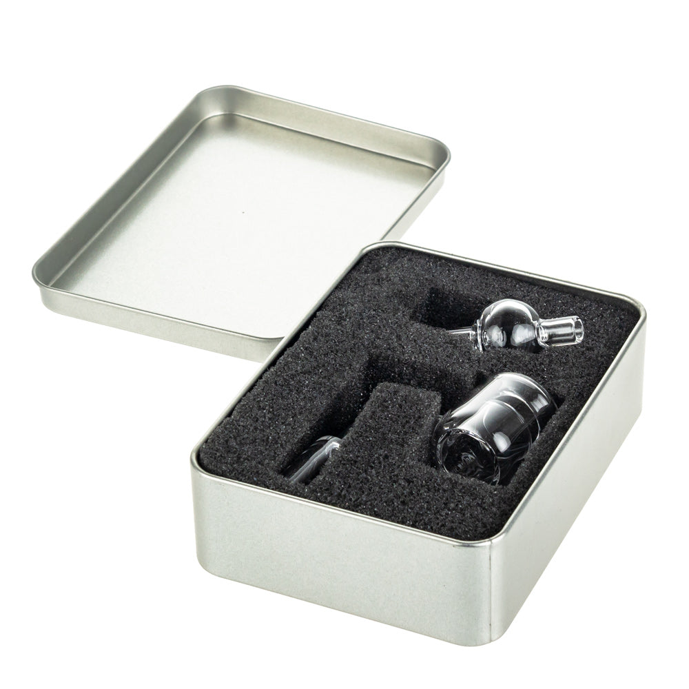 Glass Thermal Banger Set with Carb Cap | Male Joint | 18.8mm - In Case 