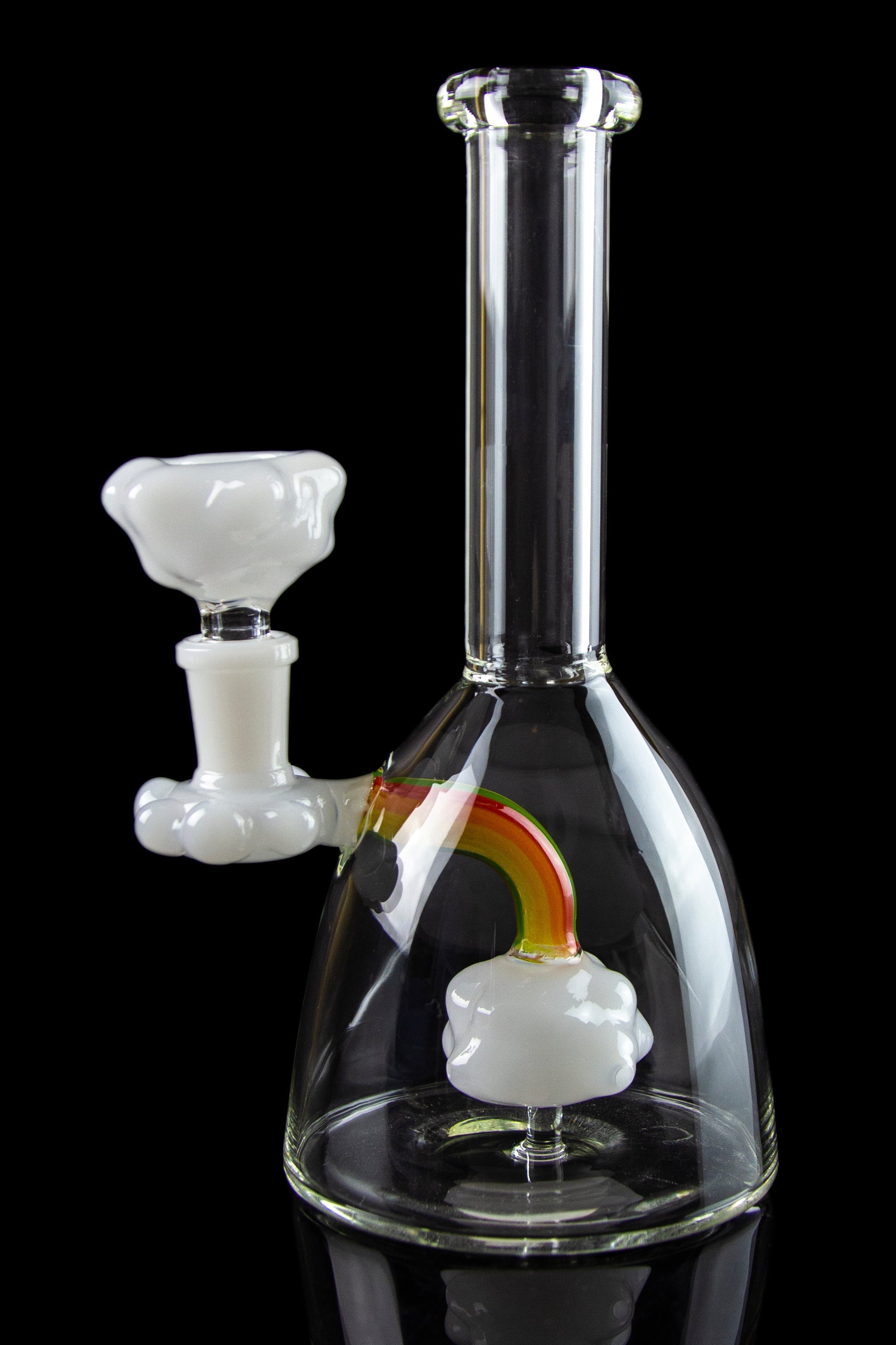 Taste the Rainbow Rainbow Cloud Beaker Bong