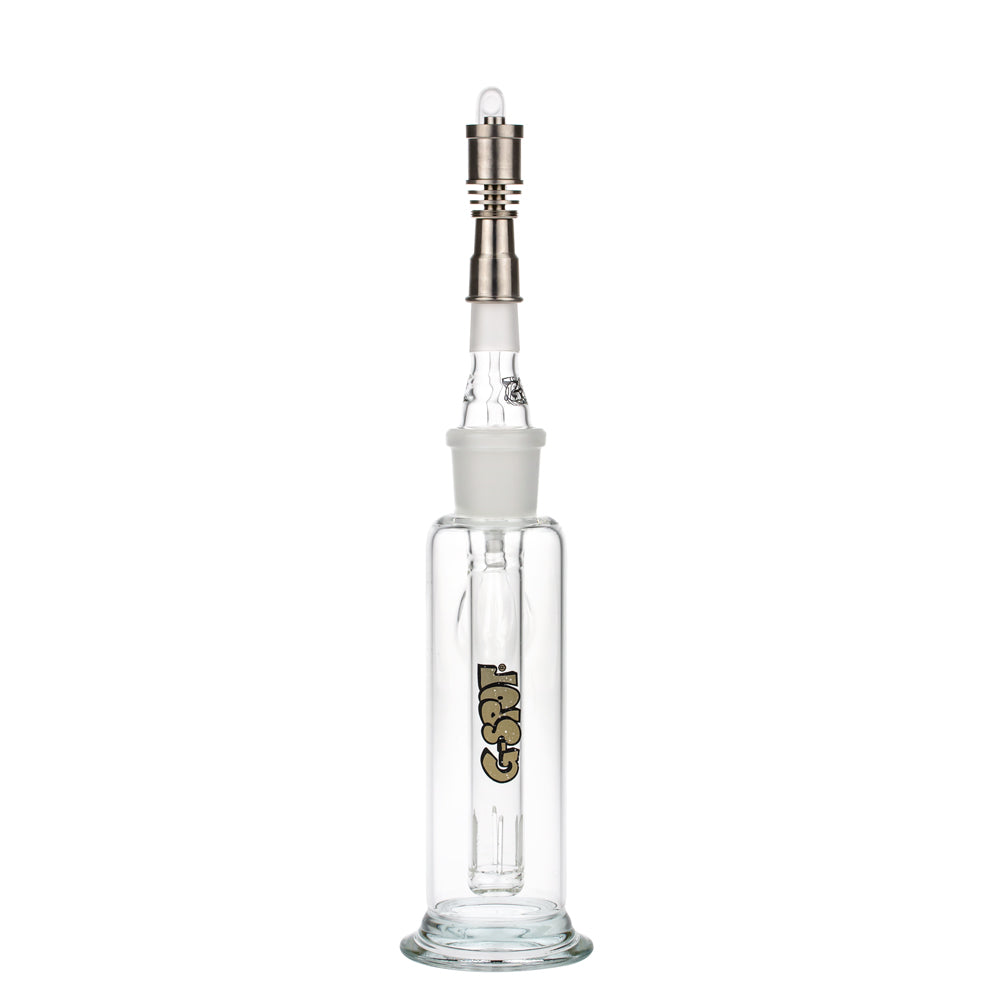 G-Spot Dab Rig with Titanium Grade 2 Domeless Nail | 250ml - Front View 