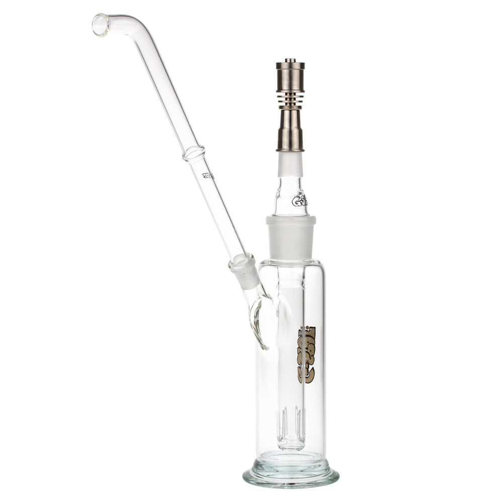 G-Spot Dab Rig with Titanium Grade 2 Domeless Nail | 250ml - Side View 5