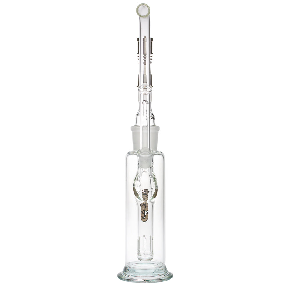 G-Spot Dab Rig with Titanium Grade 2 Domeless Nail | 250ml - Back View 
