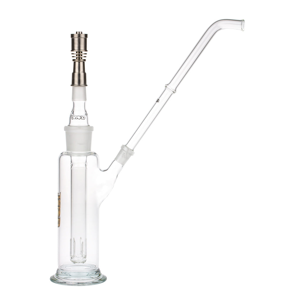 G-Spot Dab Rig with Titanium Grade 2 Domeless Nail | 250ml - Side View 3