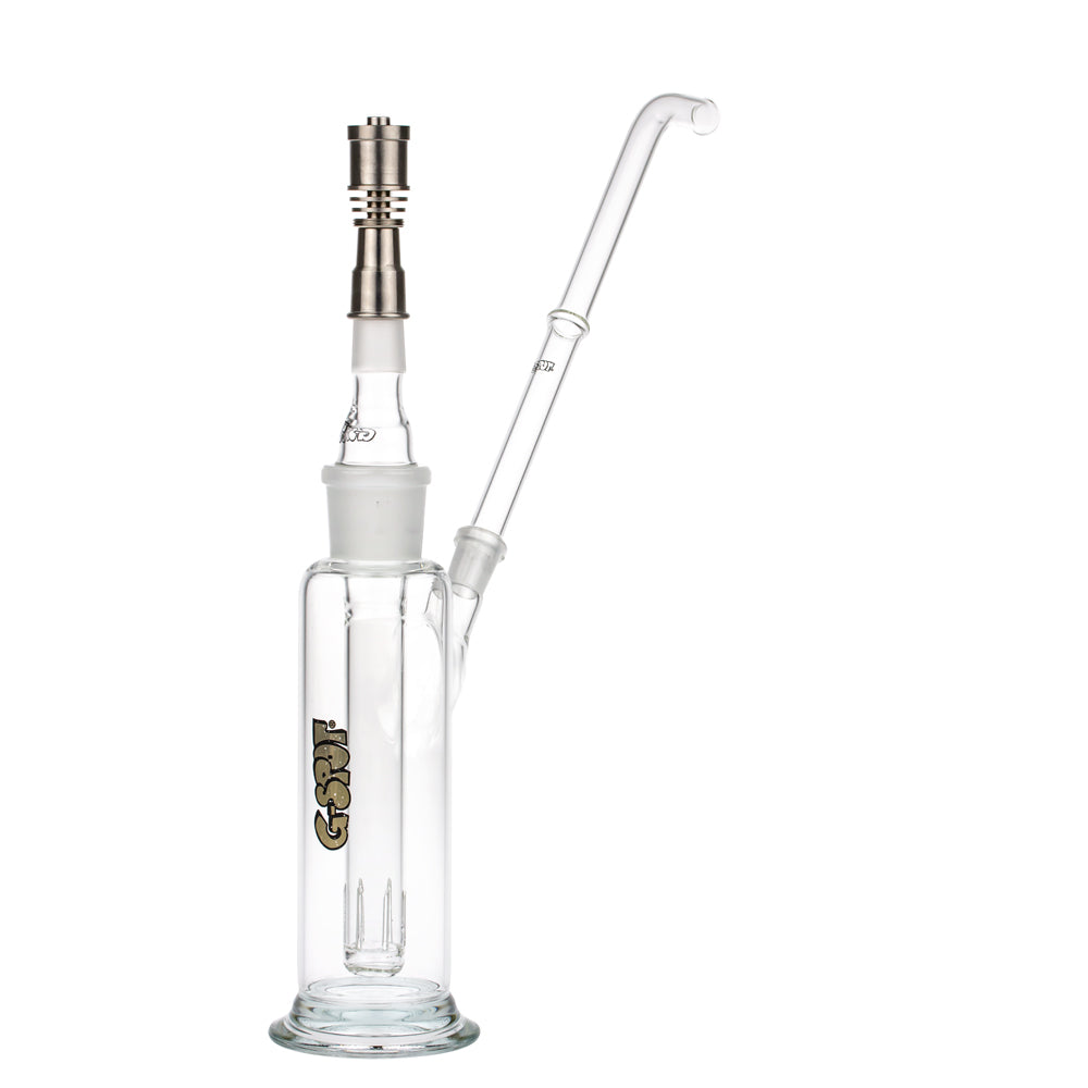 G-Spot Dab Rig with Titanium Grade 2 Domeless Nail | 250ml - Side View 2
