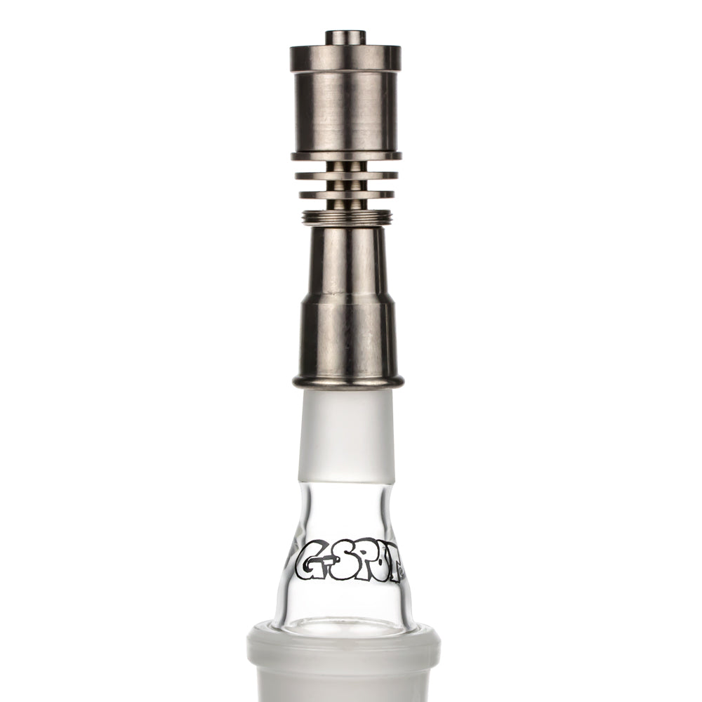 G-Spot Dab Rig with Titanium Grade 2 Domeless Nail | 250ml - Domeless Titanium Nail Included 