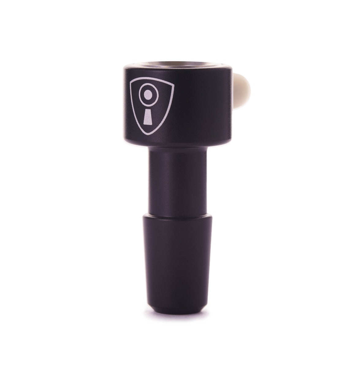 Invincibowl Metal Bowl with Screen and Male Joint | 14.5mm | Black | Front View