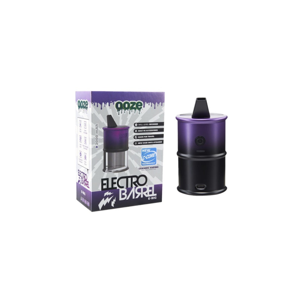 Ooze Electro Barrel E-Rig – C-Core | Purple