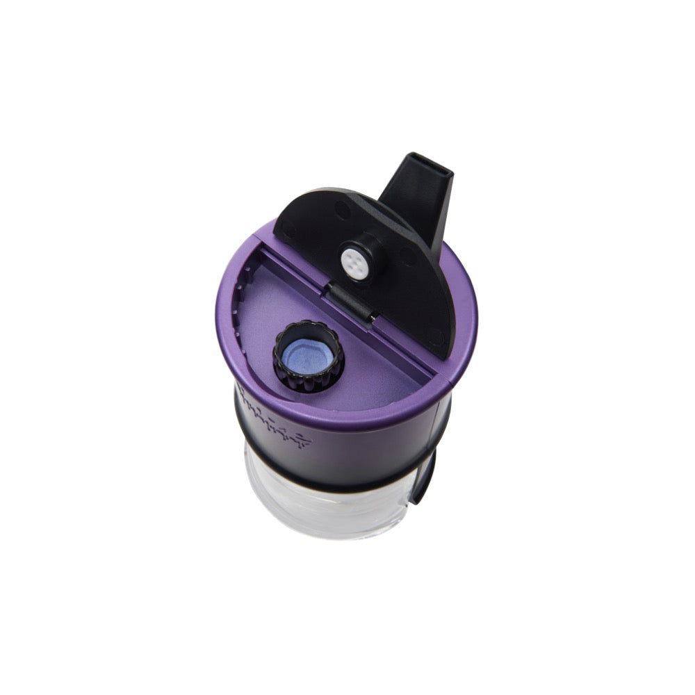 Ooze Electro Barrel E-Rig – C-Core | Purple | top view