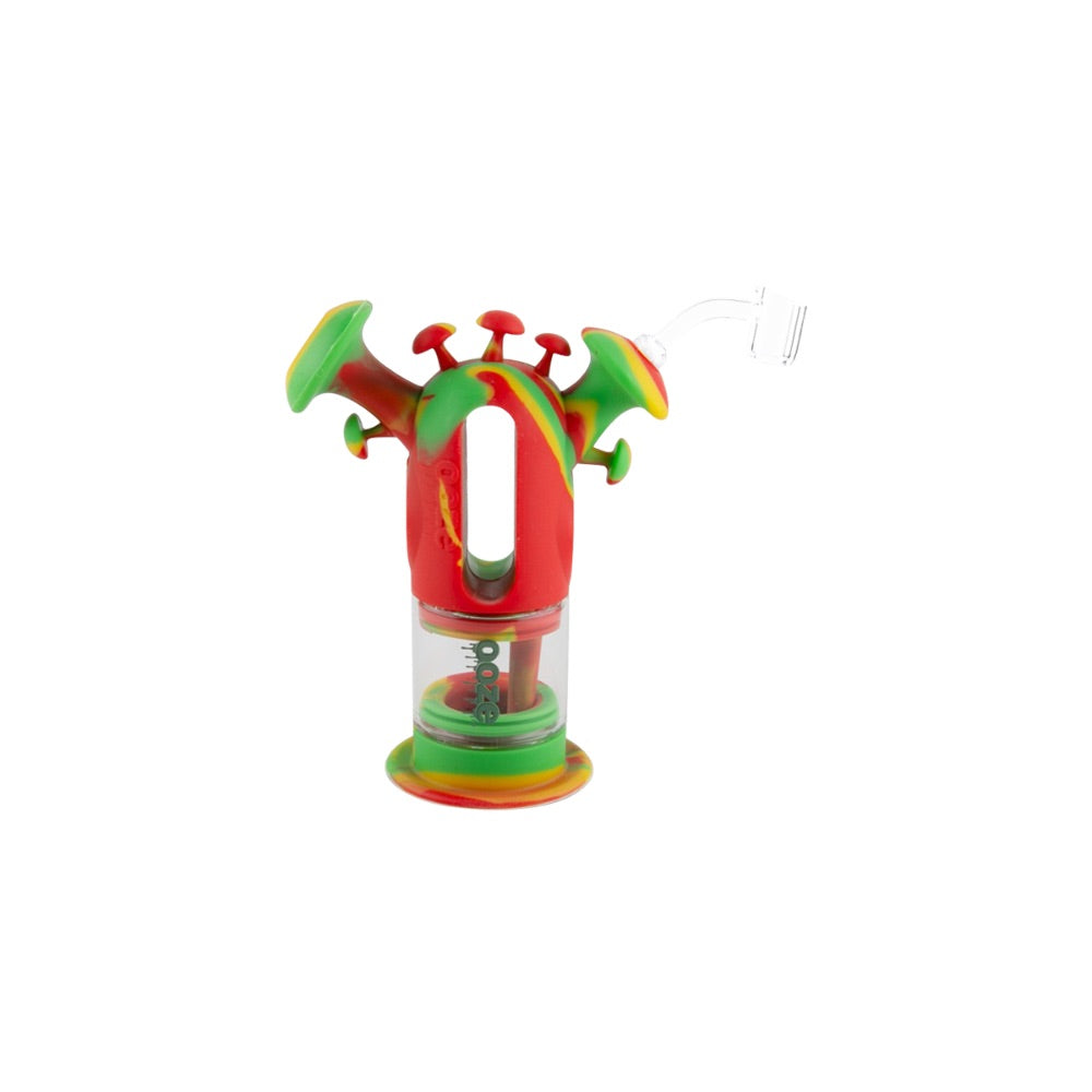 Ooze Trip Silicone Bubbler Rig | Rasta
