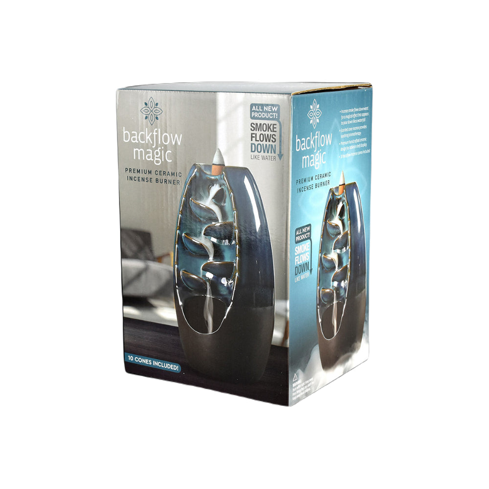 Back Flow Magic Ceramic Incense Burner | Box