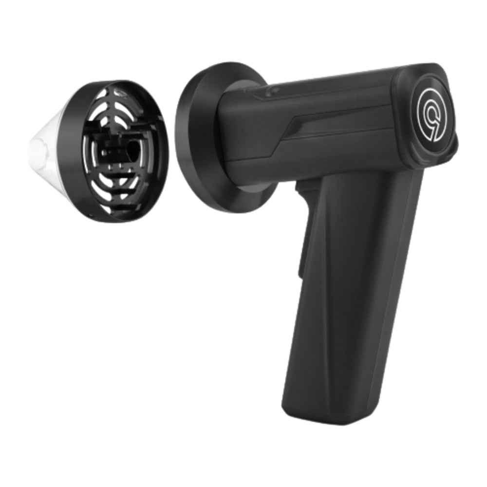 Cloudious9 The Auto9 Fully Automatic Grinder | Black | Back view