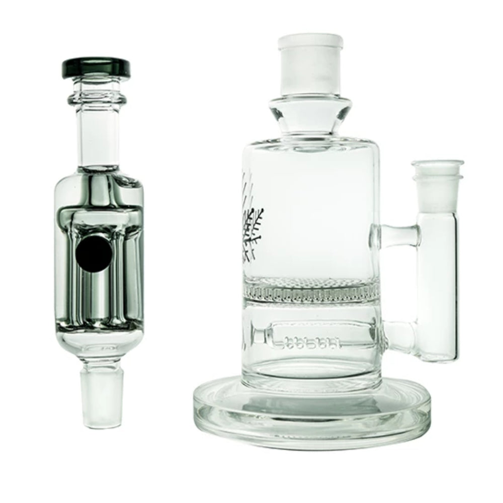 Freeze Pipe Mini Perc Bong | Separated parts