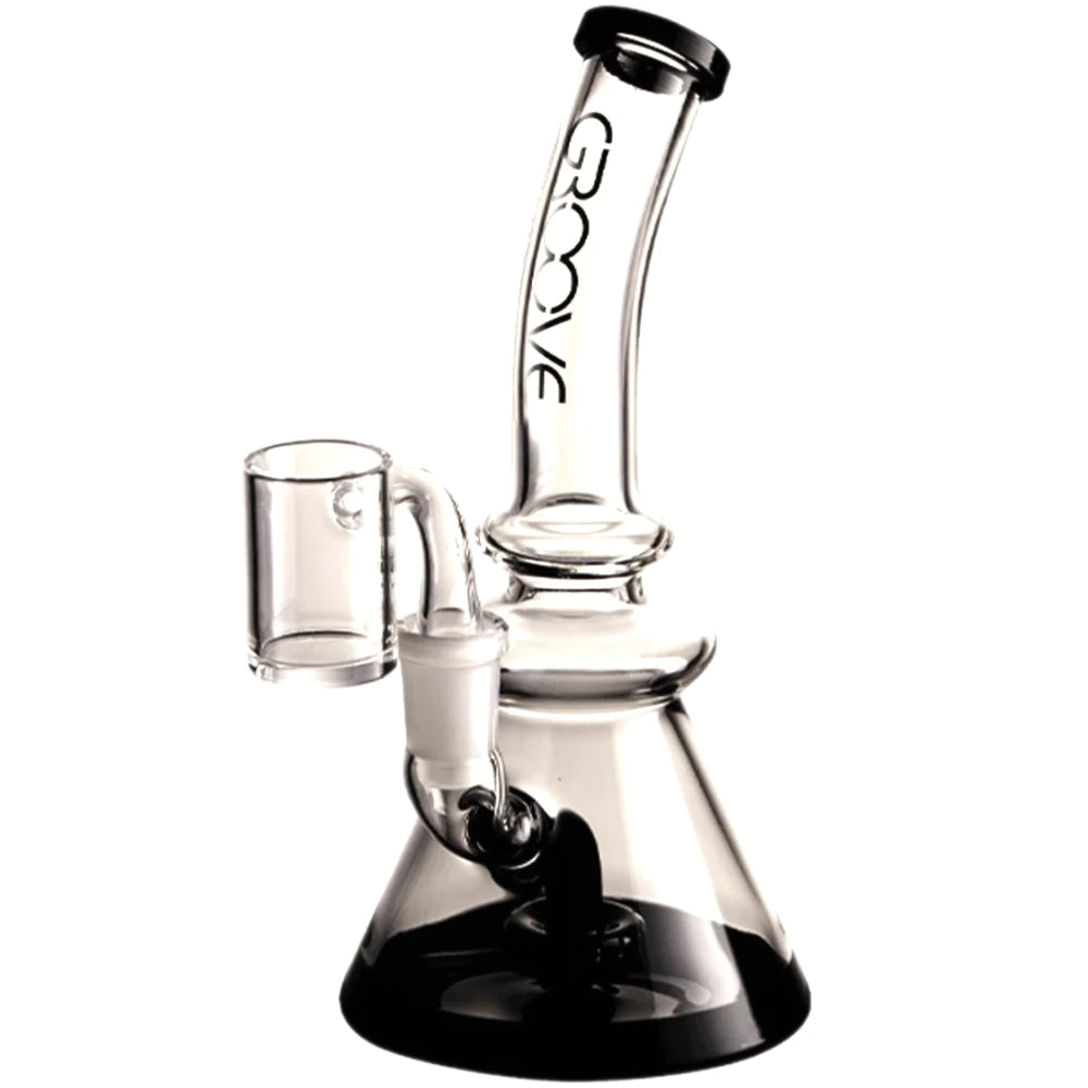 Groove Beaker Base Hybrid Dab Rig | Side view 1