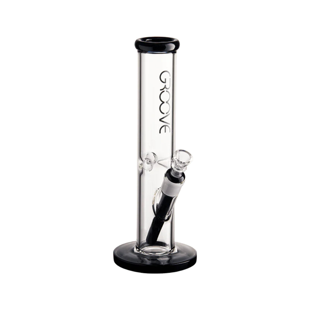 Groove Straight Tube Ice Bong | Side view 3