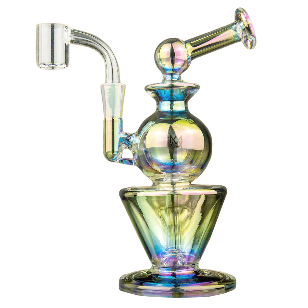 MJ Arsenal Iridescent Gemini Mini Dab Rig | Grasscity – Grasscity USA