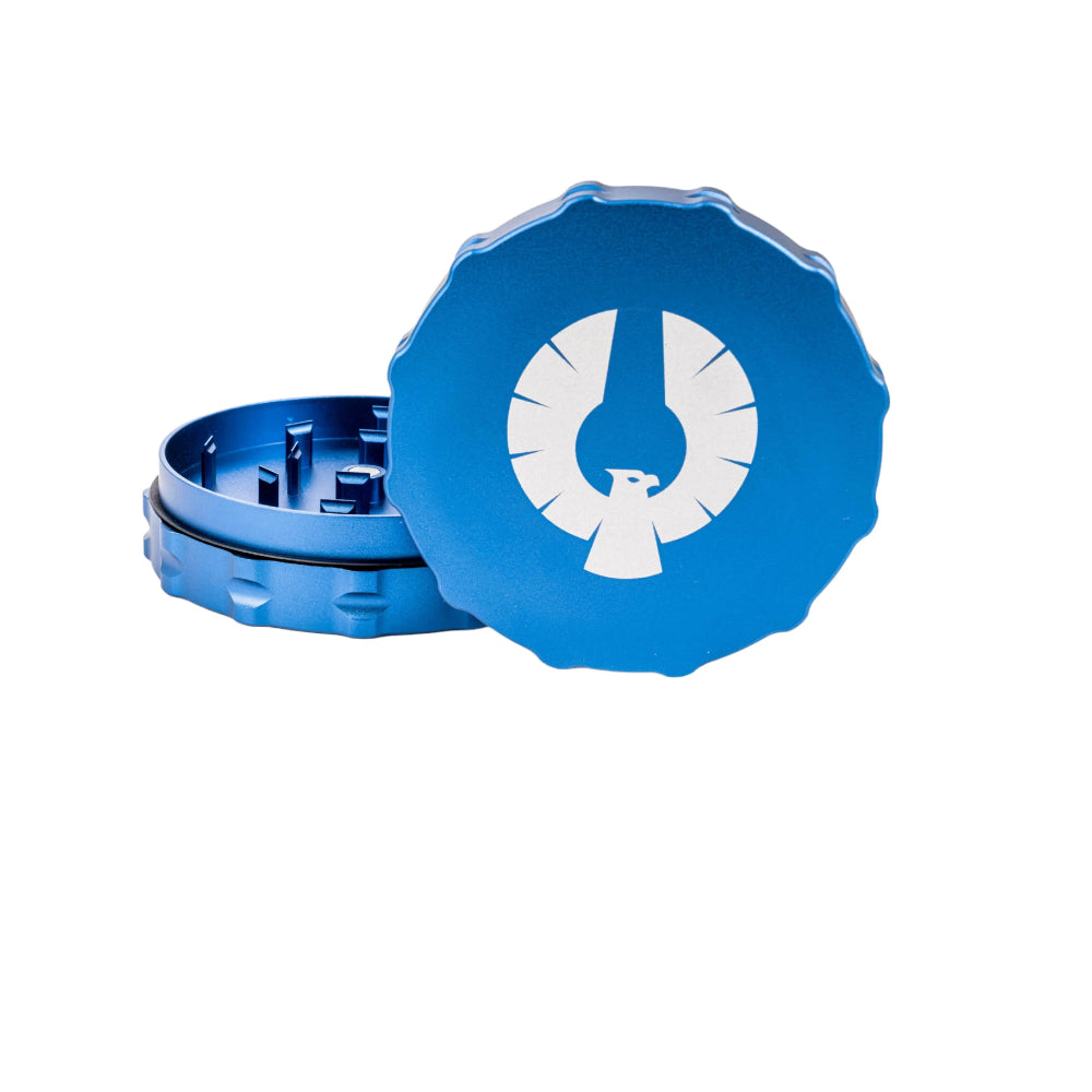 Phoenician 2 Piece Grinder | Large | Blue