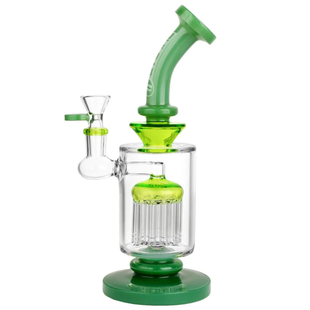 Pulsar Baby Yoda Tree Perc Bong | Side view