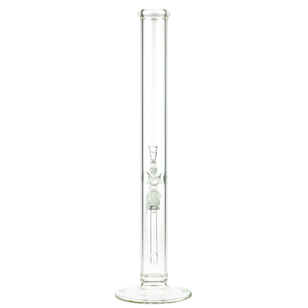 G-Spot Glass Classic Cylinder Ice Bong with Gold Logo | 50 cm - Back View 