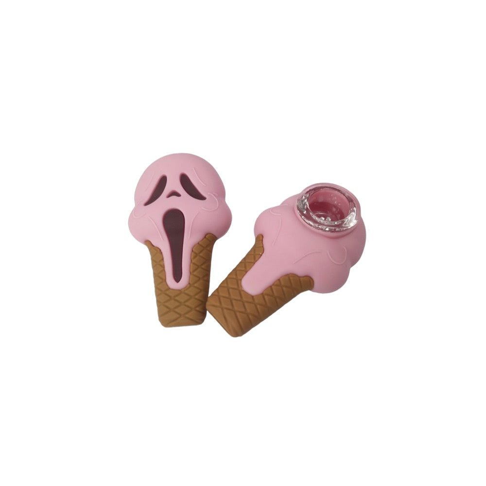 Cloud 8 Ghost Face Silicone Hand Pipe - Cloud 8 | Grasscity