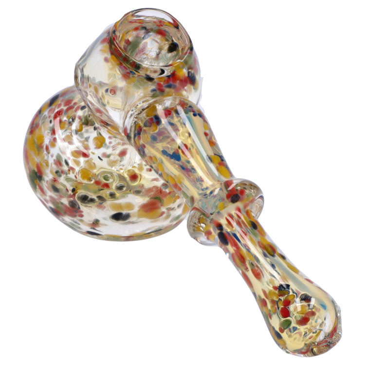 GC Rainbow Frit Hammer Bubbler - 5 in.