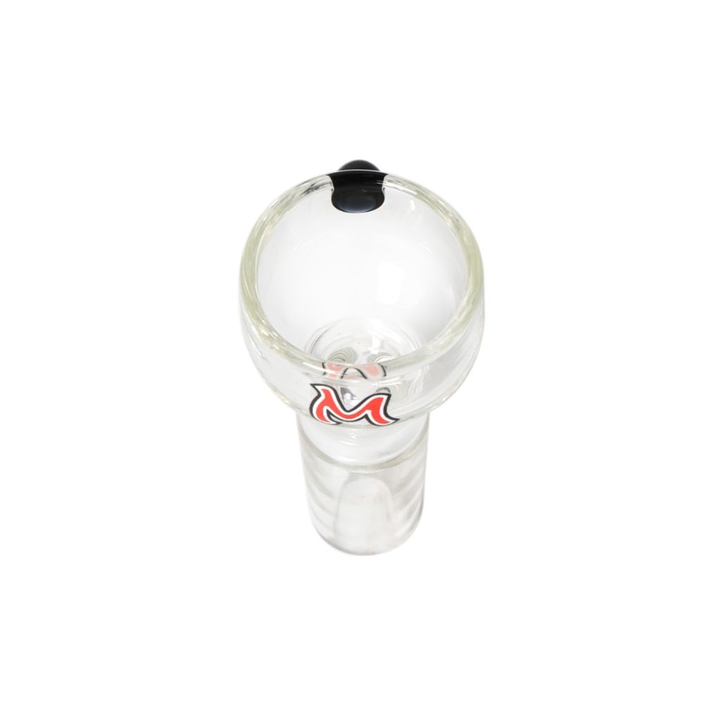 Molino Mad Scientist V2 Percolator Glass Bong | Top View Bowl 