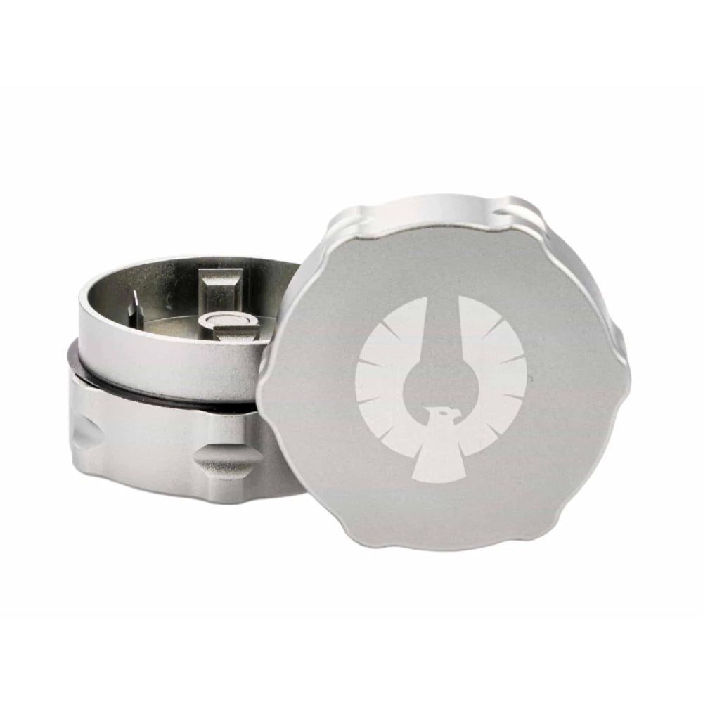 Phoenician 2 Piece Grinder | Small | Silver