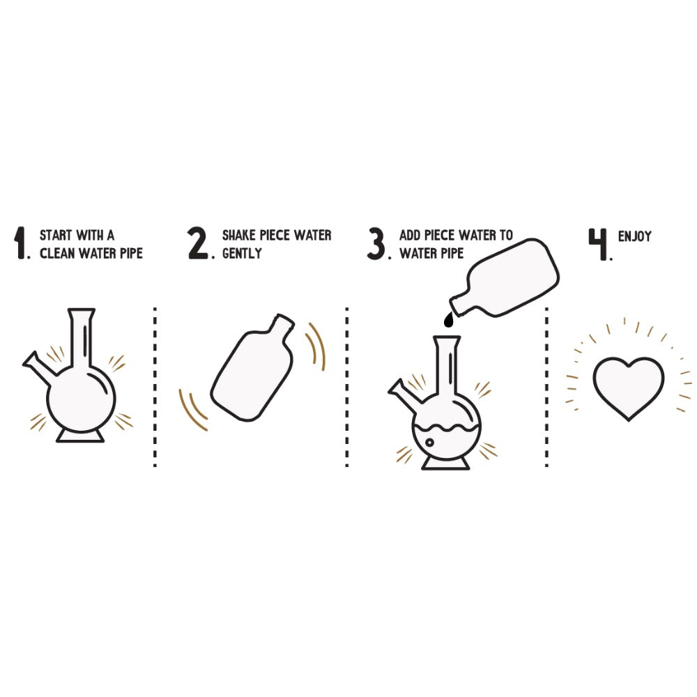 Piece Water - Bong Water Replacement | how to use