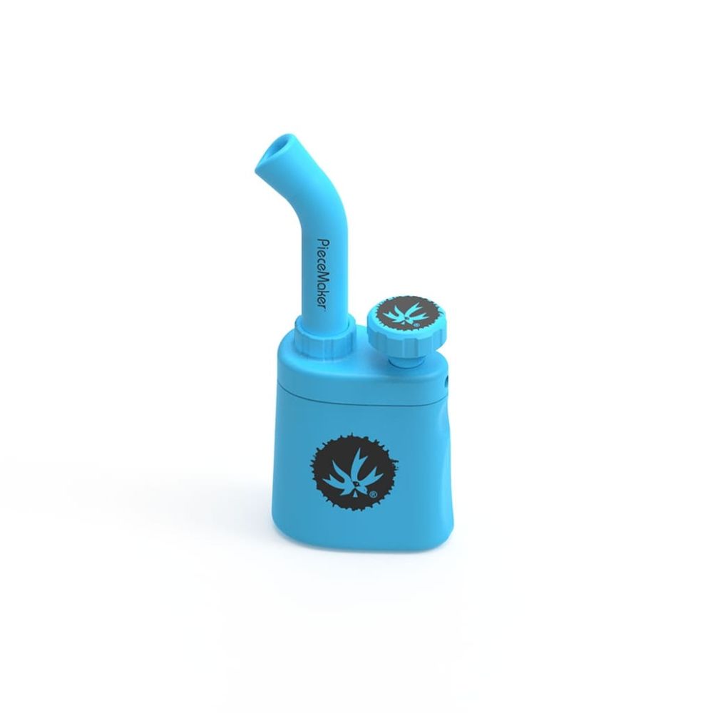 PieceMaker Klutch Silicone Bubbler with HexTEK™ Perc | Random Color | Indy Glow
