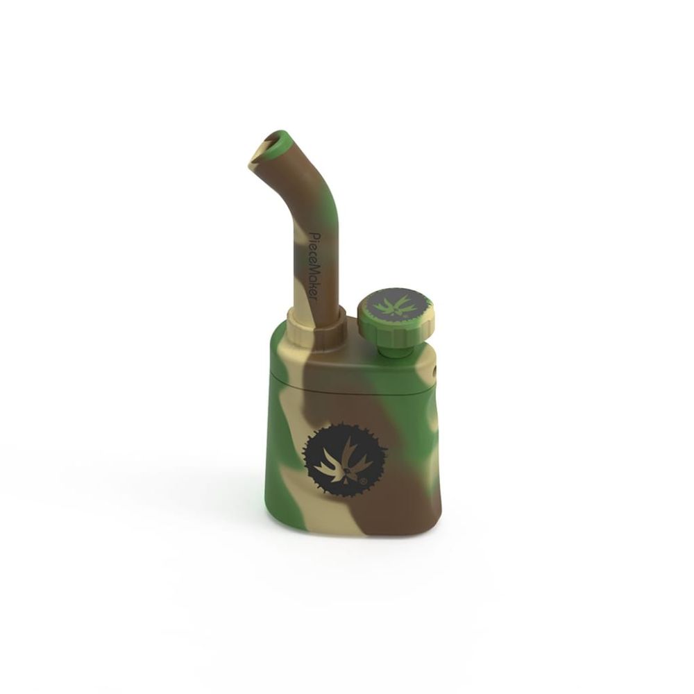 PieceMaker Klutch Silicone Bubbler with HexTEK™ Perc | Random Color | Kamo