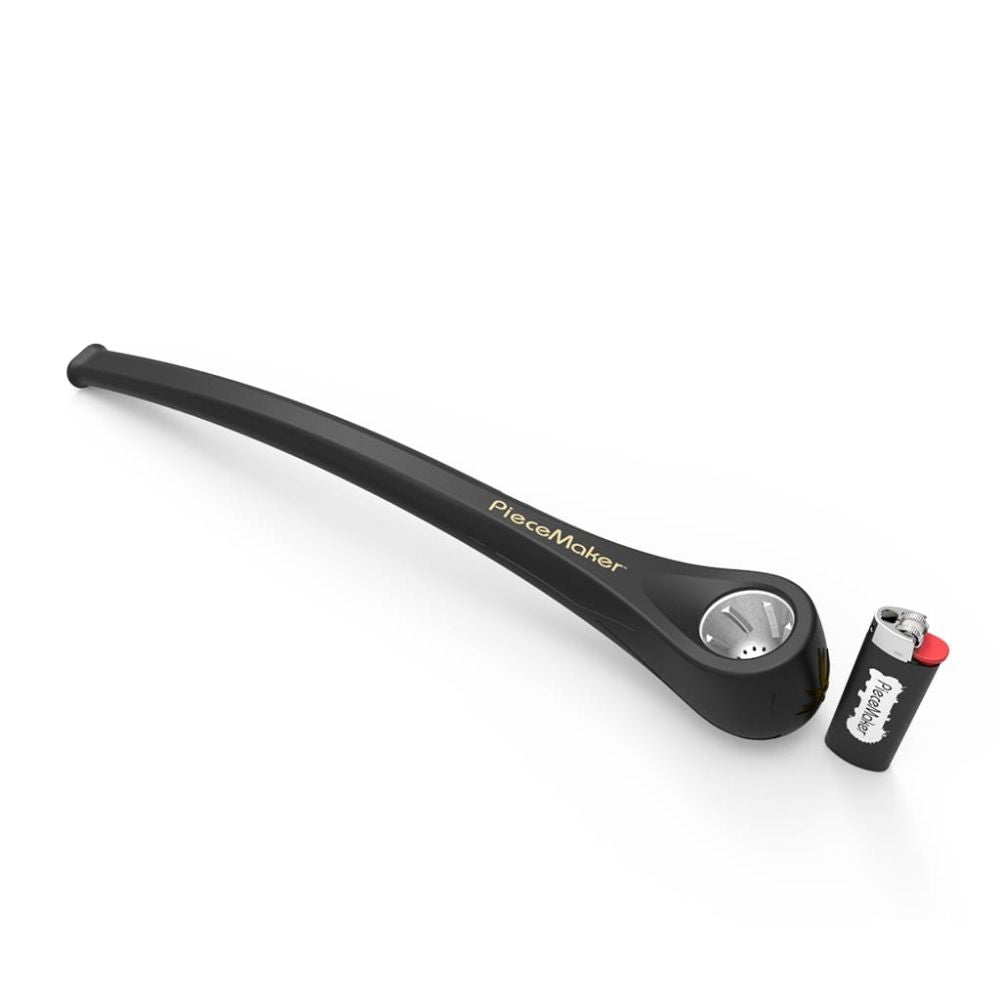 PieceMaker Konjurer Silicone Gandalf Hand Pipe | DMP Black