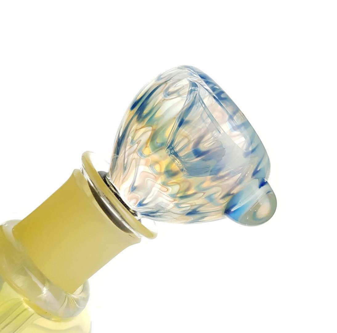 Jerome Baker Designs Fumed Pixie Glass Bubble Base Bong bowl<br><br>