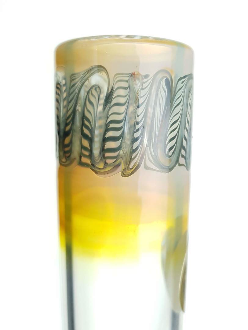 Jerome Baker Designs Fumed Pixie Glass Bubble Base Bong mouthpiece