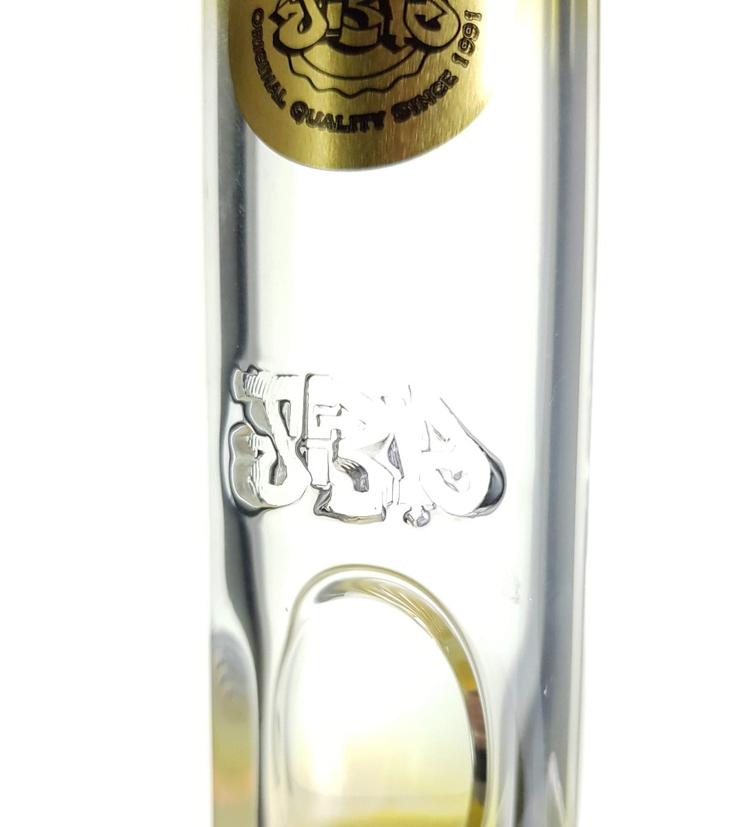 Jerome Baker Designs Fumed Pixie Glass Bubble Base Bong logo<br>