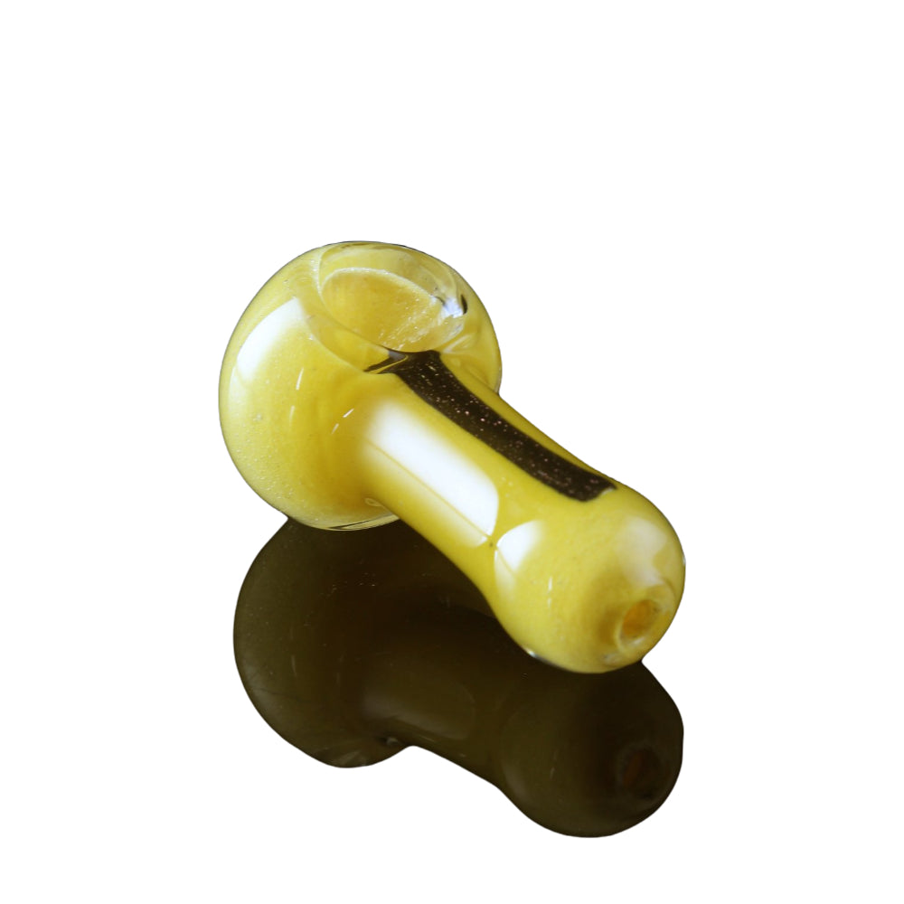 Glassheads Dichro Strip Spoon - Assorted Colors | Yellow
