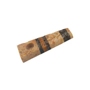 Multicolor Striped Stone Pipe | View 1