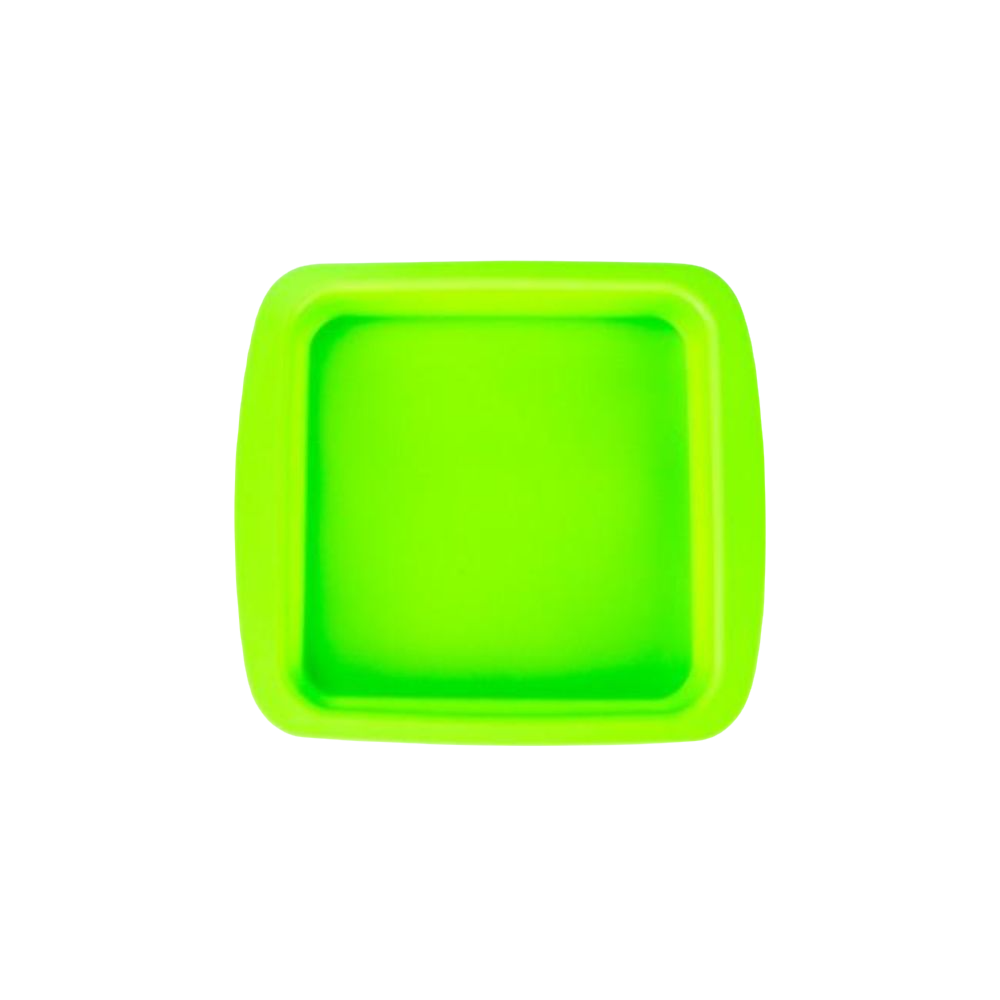 Silicone Square Plate 22cm X 25cm | Top view