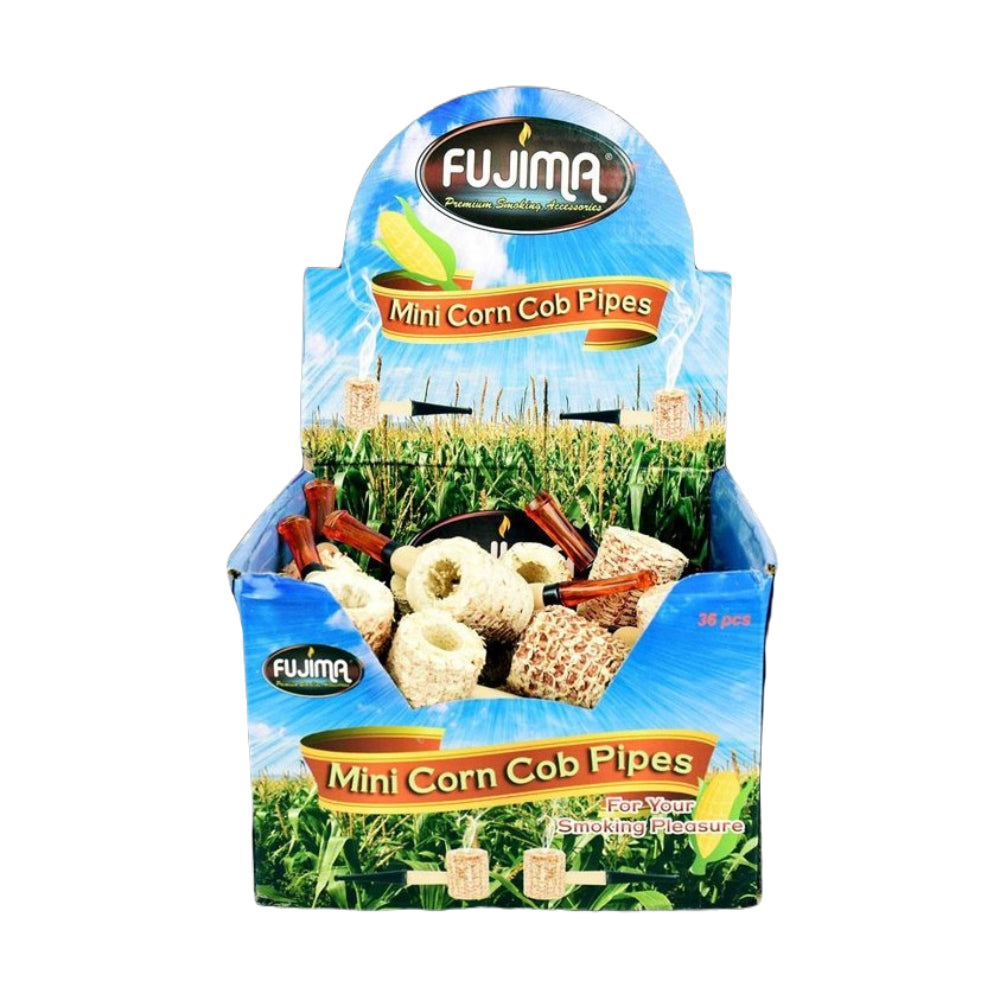 Mini Corn Cob Pipe - 36 Pack