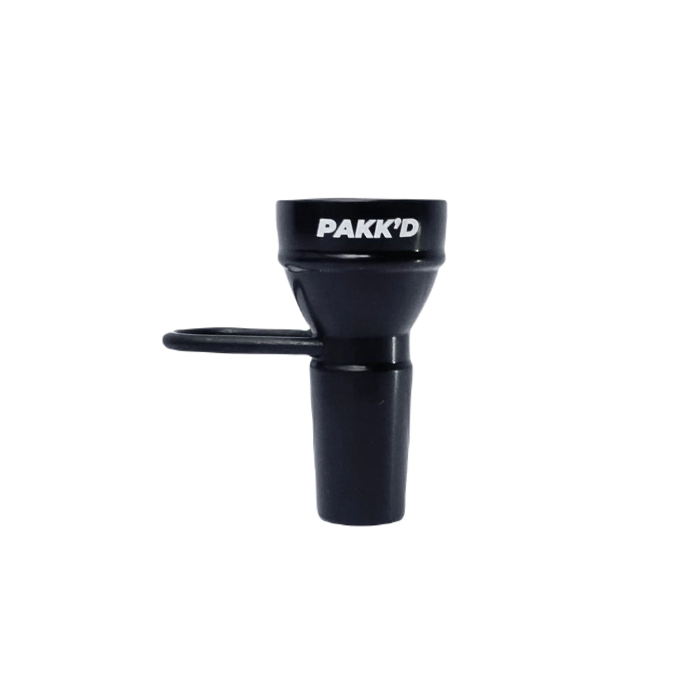 PAKK’D Scooper Aluminum Male Bowl | Side view