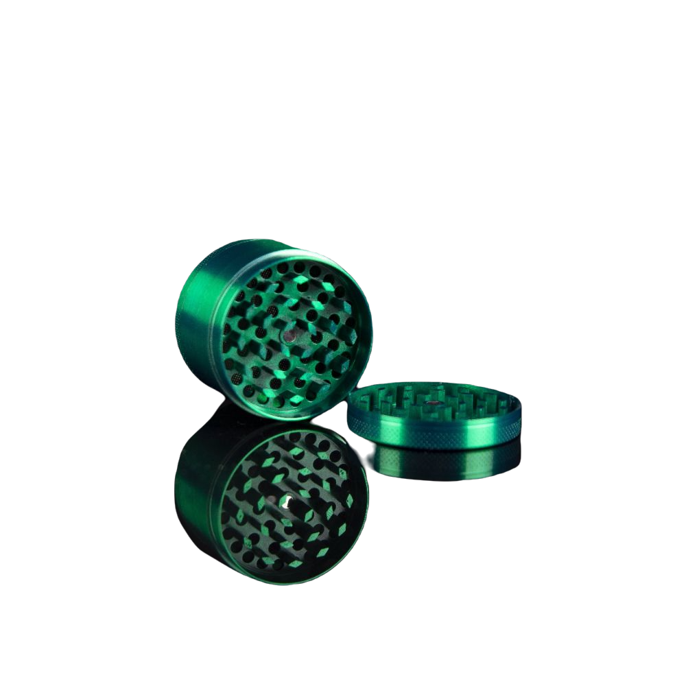 Cloud 8 Zinc Alloy Grinder - 4-Piece | Green