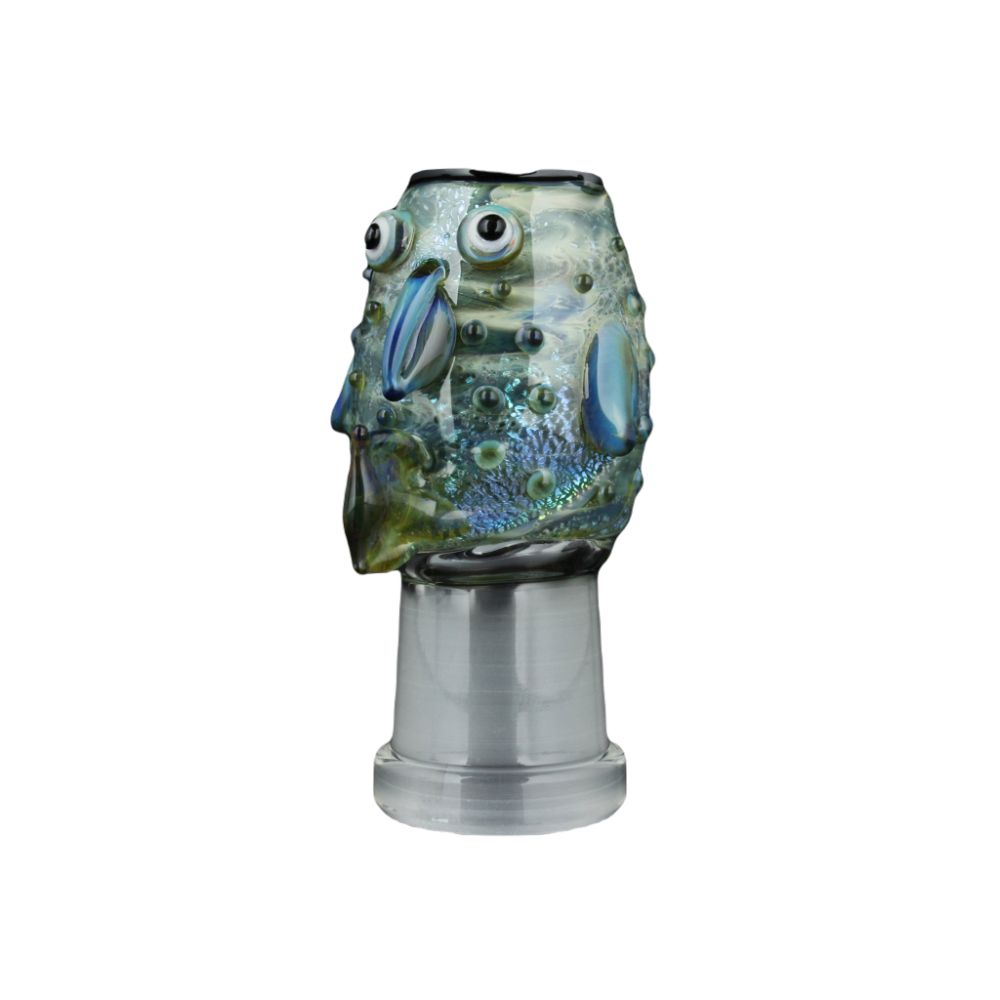 Empire Glassworks Worked Fish Dome