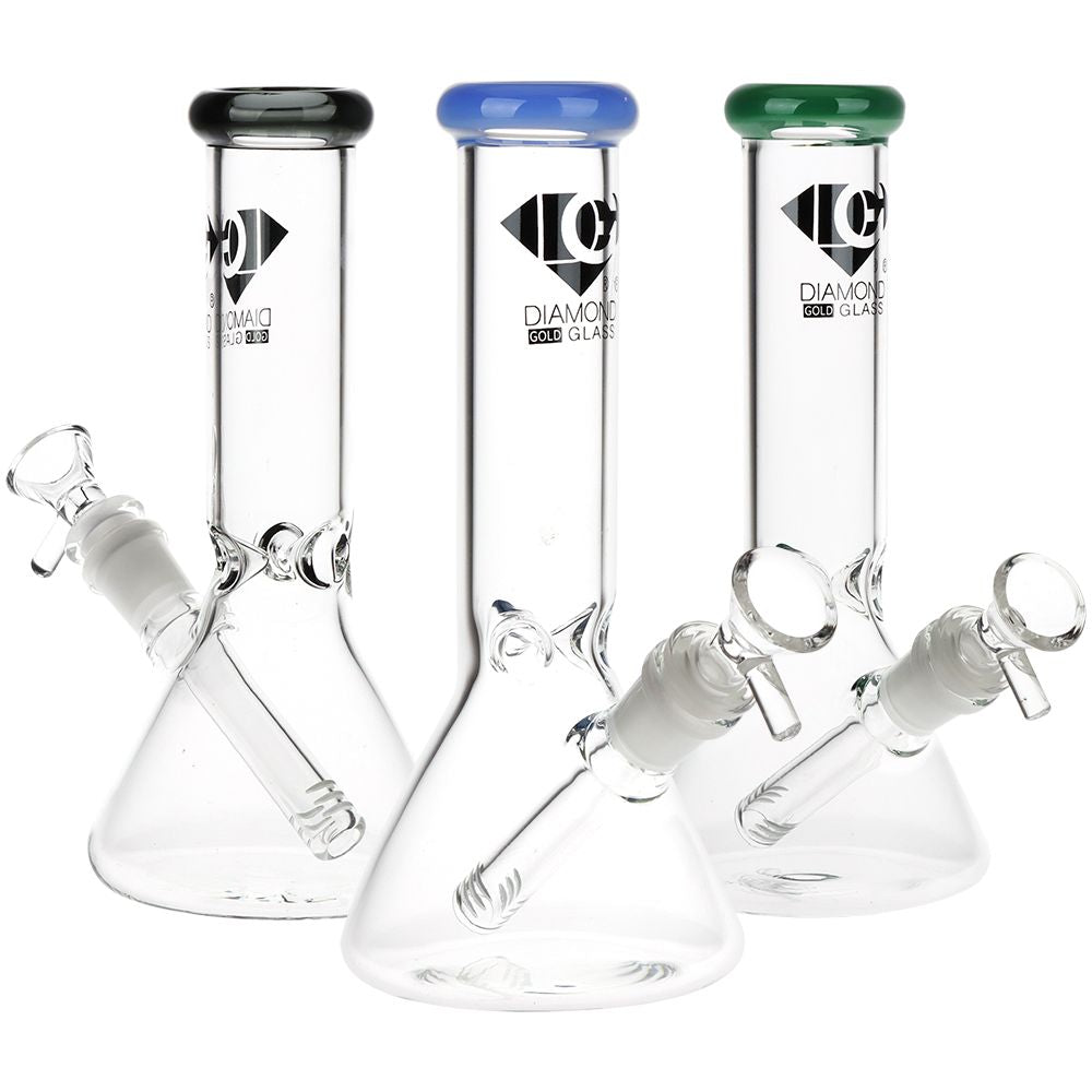 Diamond Glass 8 Classic Beaker Bong