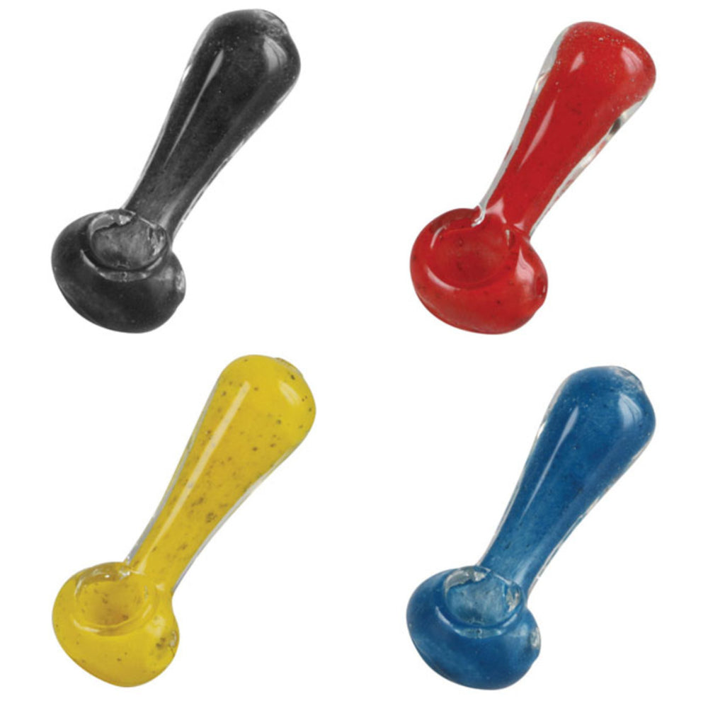 Simple 3.75 Inch Frit Glass Hand Pipe